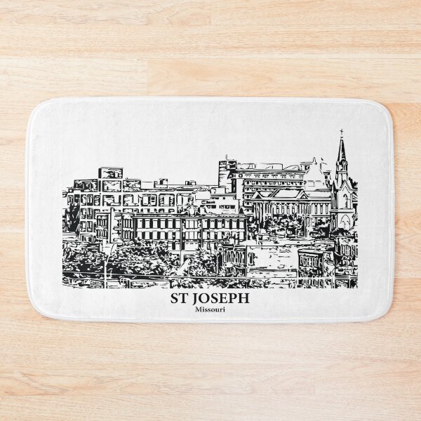 Item preview, St Joseph - Missouri designed and sold by Lakeric Cityscapes.