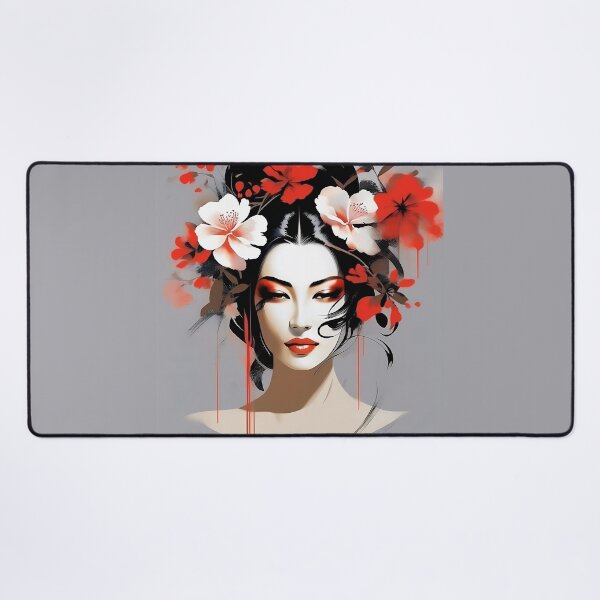 Item preview, Chinese Woman Ink Drawing designed and sold by P2wear.