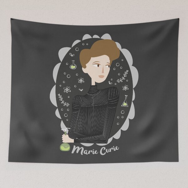 Item preview, Women of Science: Marie Curie  designed and sold by Plan8.