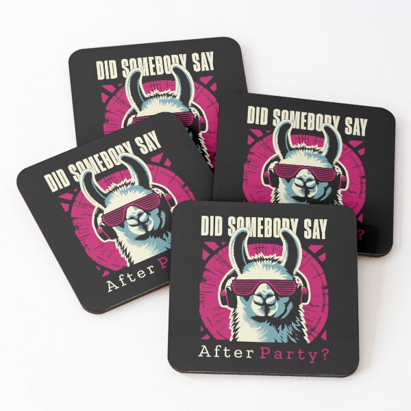 Item preview, Did Somebody Say After Party? - Funny Llama Music designed and sold by Urban-Alien.