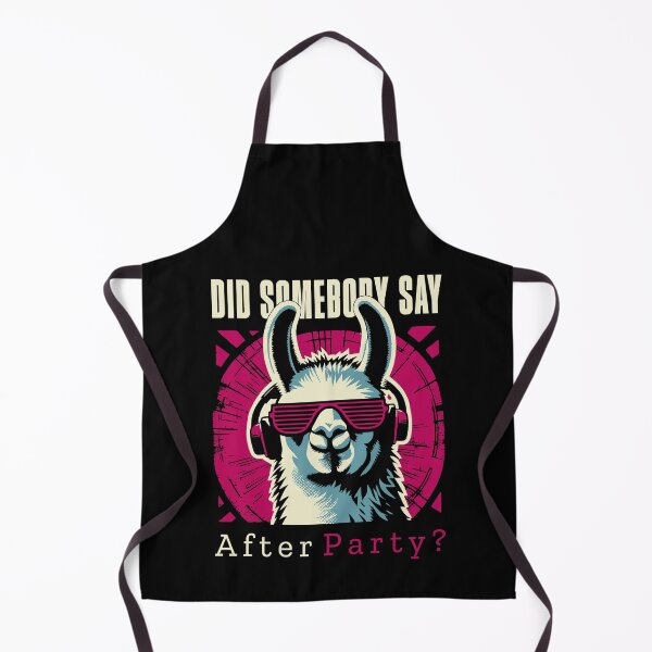 Item preview, Did Somebody Say After Party? - Funny Llama Music designed and sold by Urban-Alien.