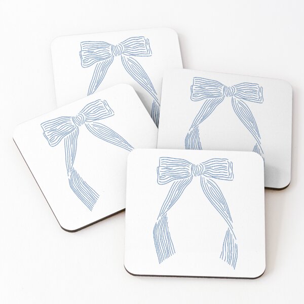 Item preview, Coastal Granddaughter Vintage Hair Bow Blue designed and sold by laurieVirgin.