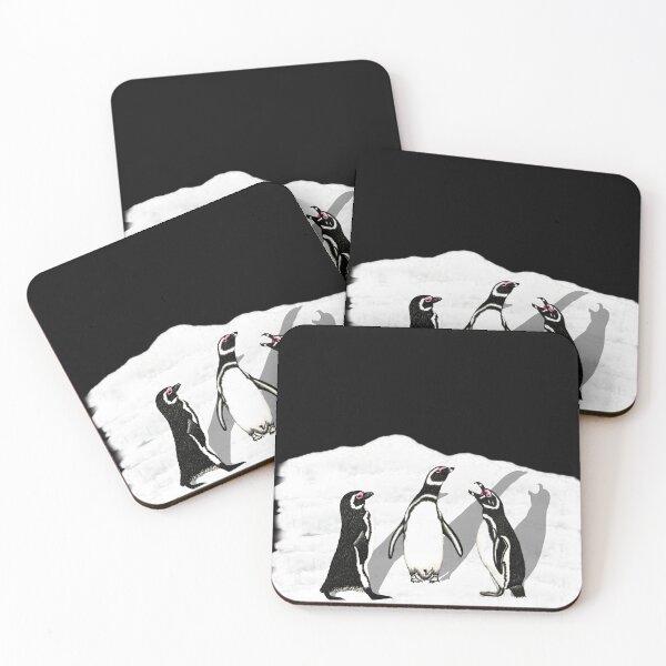 Item preview, Magellanic Penguins Drawing designed and sold by ArtAndBliss.