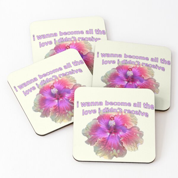 Item preview, i wanna become all the love i didn't receive flower designed and sold by Sloppily '.
