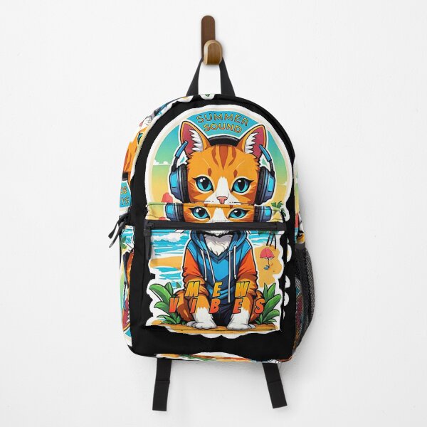 Item preview, SUMMER SOUND CAT MEW VIBES. designed and sold by Giulivo Store Graphic.