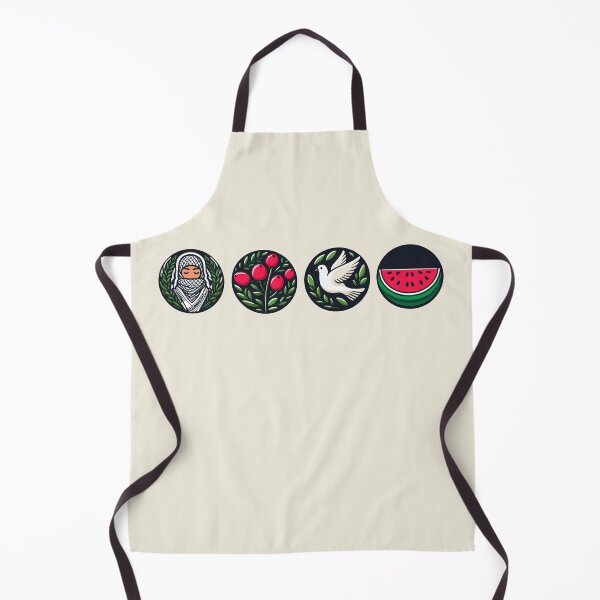 Item preview, keffiyeh olives dove watermelon free palestine symbol designed and sold by Slice Of Seed.