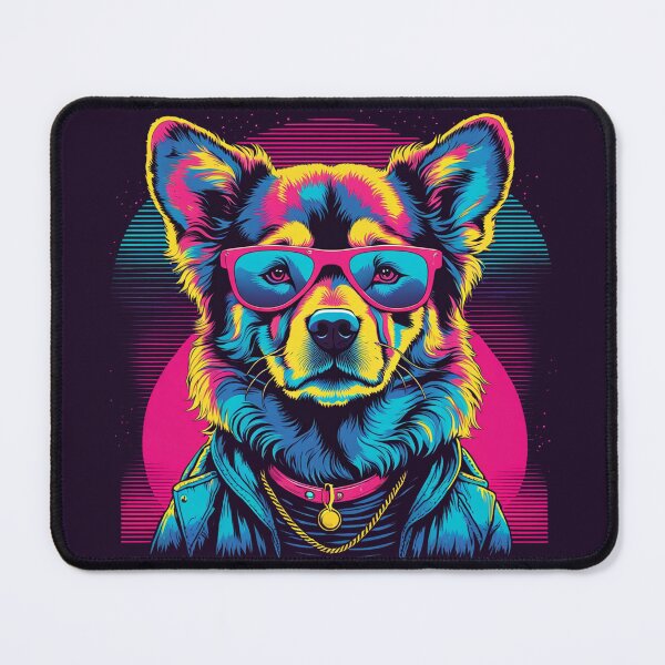 Item preview, When your little dog adopts a 'à la mode' lifestyle. designed and sold by Pulsant  Paintings.