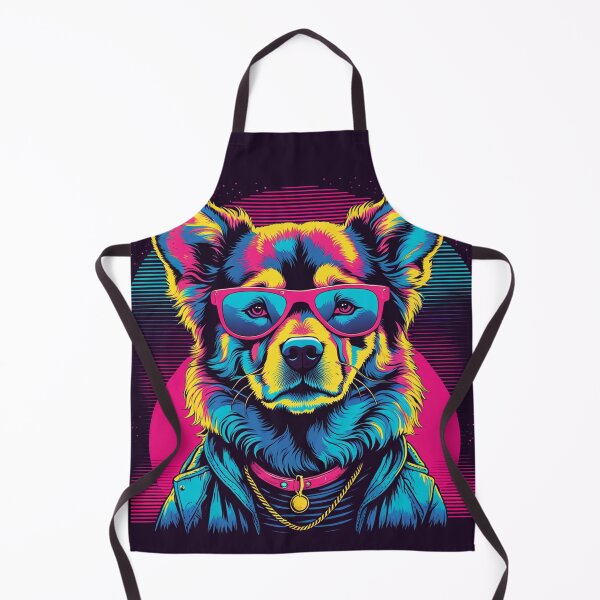 Item preview, When your little dog adopts a 'à la mode' lifestyle. designed and sold by Pulsant Paintings.