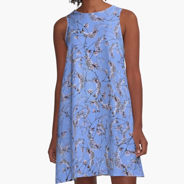 Spring Blossom A-Line Dress