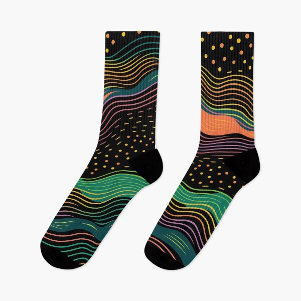 Item preview, Green Lines Abstract Patterns designed and sold by EnchantArtCo.
