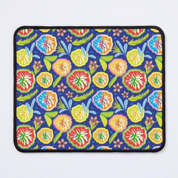 Item preview, Blue Magical Flower Garden Digital Pattern designed and sold by TeraiNB.