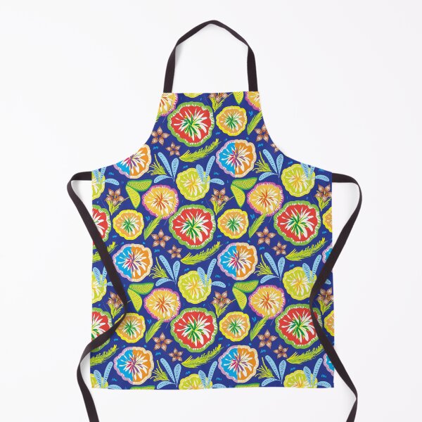 Item preview, Blue Magical Flower Garden Digital Pattern designed and sold by TeraiNB.
