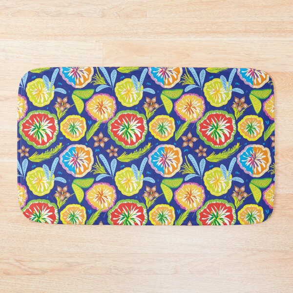 Item preview, Blue Magical Flower Garden Digital Pattern designed and sold by TeraiNB.
