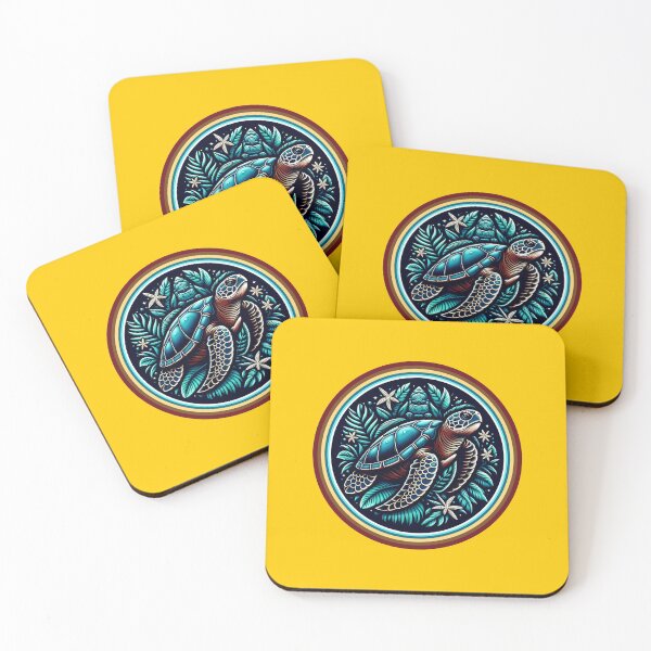 Item preview, SEA TURTLE - #FFCC00 designed and sold by Marlon Oseguera.