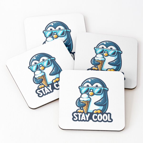 Item preview, Chill Out with Our Coolest Penguin  Embrace the Ice Cream Lifestyle! designed and sold by jgvisualarts.