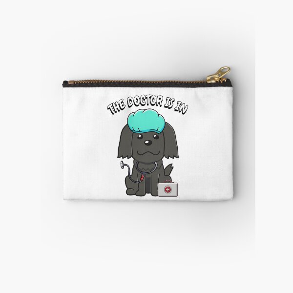 Item preview, Cute black dog is a doctor designed and sold by Pet Station.