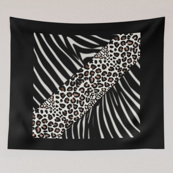 Item preview, zebra, cheetah, pattern designed and sold by zzzozzo.