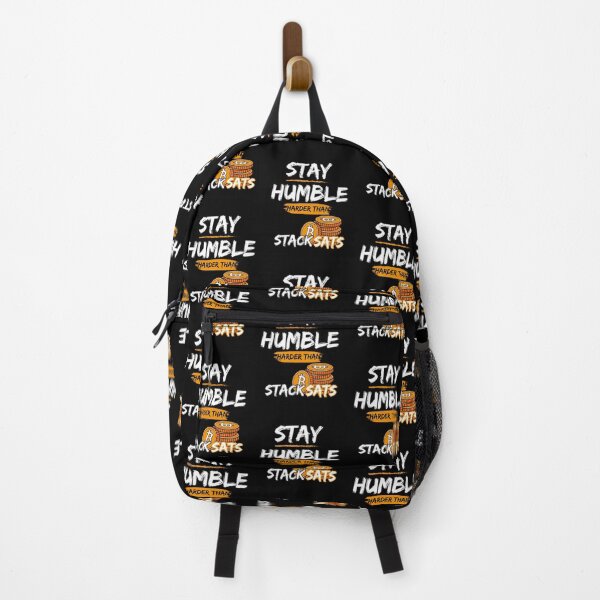 Item preview, STAY HUMBLE 'Harder than' STACK SATS designed and sold by wazhyp.