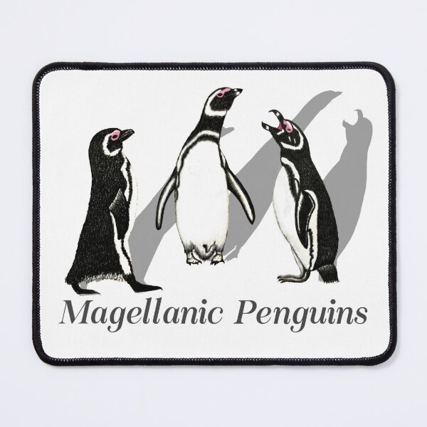 Item preview, Magellanic Penguins Labeled designed and sold by ArtAndBliss.
