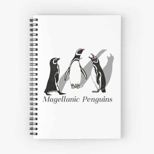 Item preview, Magellanic Penguins Labeled designed and sold by ArtAndBliss.