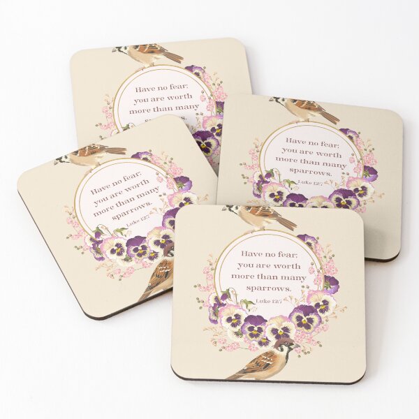Item preview, Luke 12:7 designed and sold by Paper Bee Gift Shop.