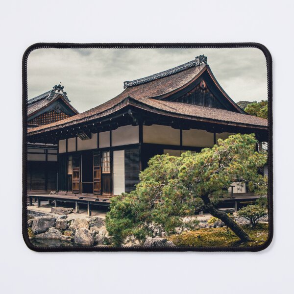 Item preview, Traditional Japanese Building at the Silver Pavilion Temple in Kyoto Japan designed and sold by Renee McShane.