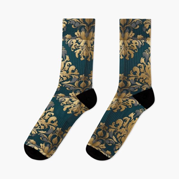 Item preview, Teal & Gold Baroque designed and sold by DesignsByPrnces.