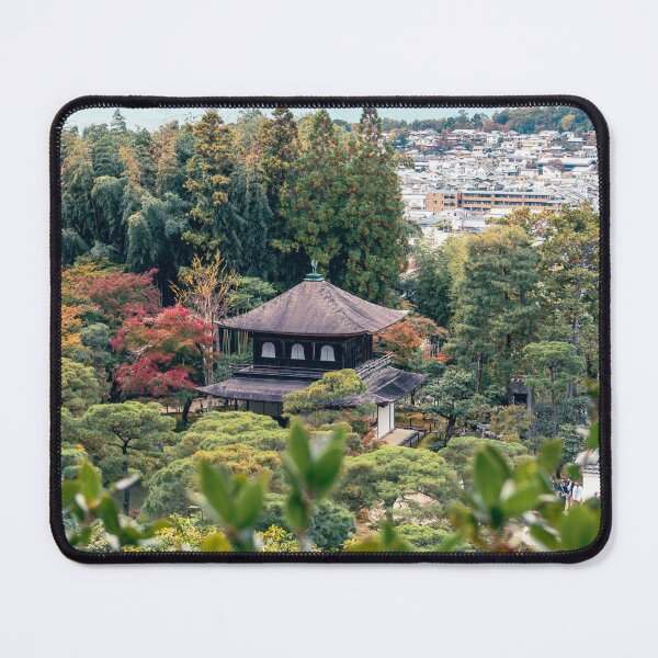 Item preview, Landscape of the Silver Pavilion Temple in Kyoto Japan designed and sold by Renee McShane.