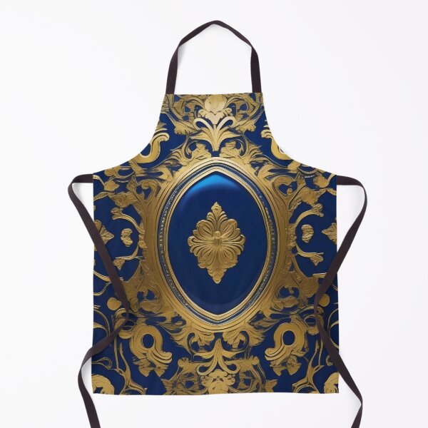 Item preview, Royal Blue & Gold Baroque designed and sold by DesignsByPrnces.