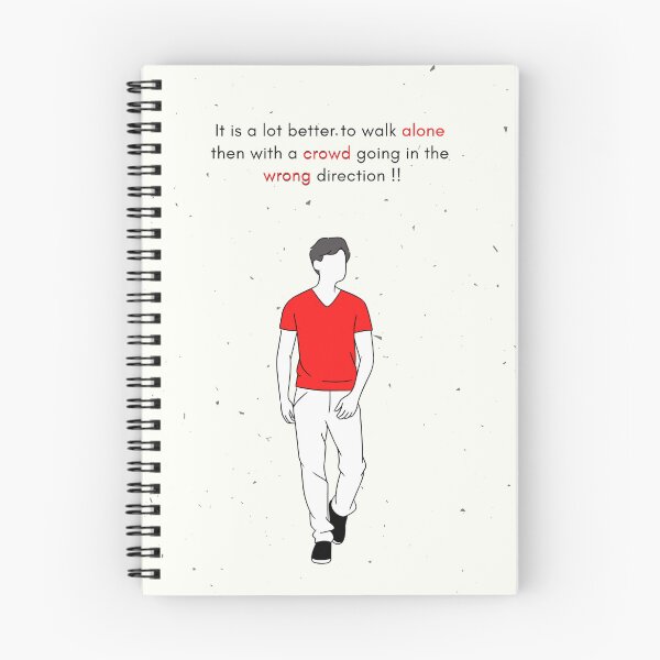 Item preview, Alone Motivational designed and sold by prsagar01.