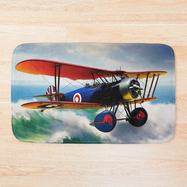 Item preview, Biplane over the sea designed and sold by tatty58.