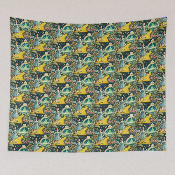 Item preview, Follow Your Yellow Brick Road The Wonderful Wizard of Oz 1923 Original. Graphic design designed and sold by ItsAKinkThing.
