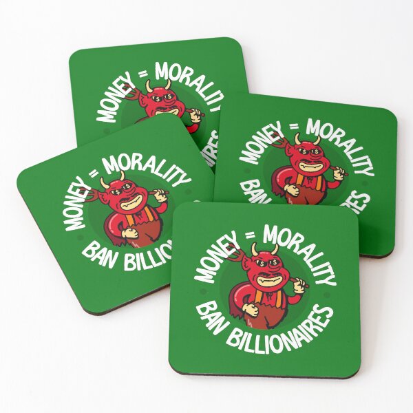 Item preview, Billionaires Are Immoral - Ban Billionaires designed and sold by Picket Club.