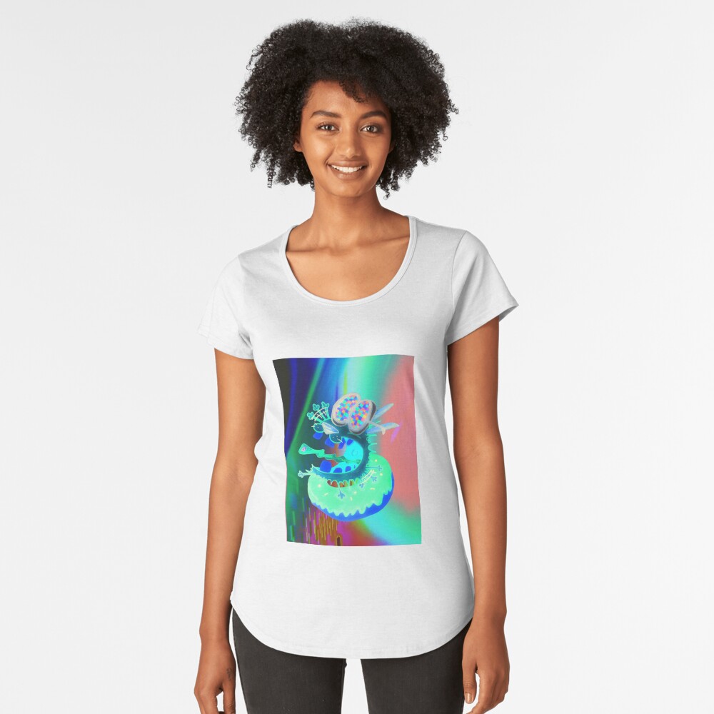 Psychedelic Courage The Cowardly Dog T Shirt By Jjchillenn