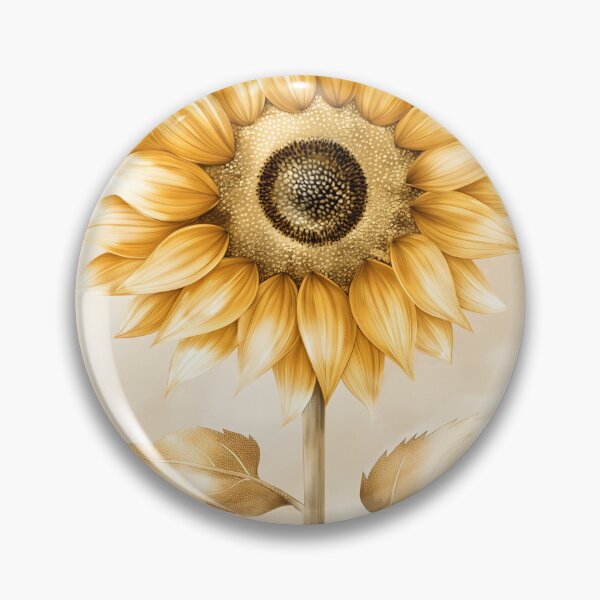 Item preview, Golden Sunflower of Abundance designed and sold by unimuse.