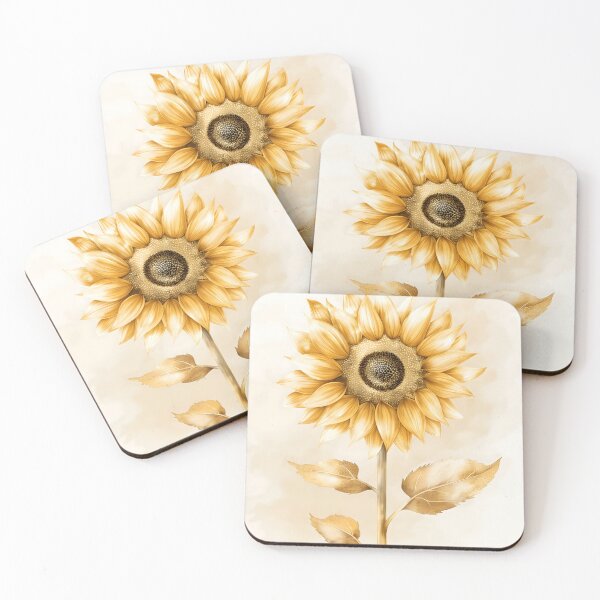 Item preview, Golden Sunflower of Abundance designed and sold by unimuse.