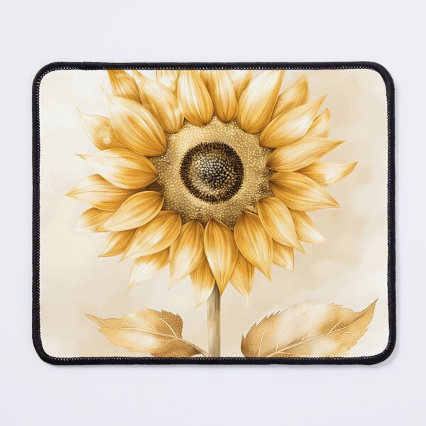 Item preview, Golden Sunflower of Abundance designed and sold by unimuse.