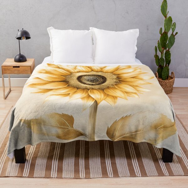 Item preview, Golden Sunflower of Abundance designed and sold by unimuse.