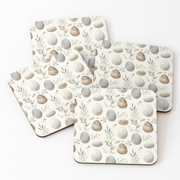 Item preview, Scandinavian Neutral Eggs Seamless Pattern - Digital Download for Fabric, Wallpaper, & Home Decor designed and sold by mlmsalaryman.