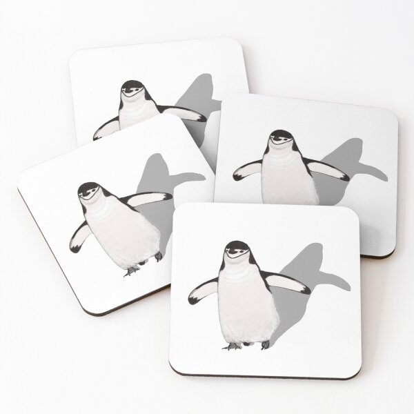 Item preview, Chinstrap Penguin with Shadow designed and sold by ArtAndBliss.