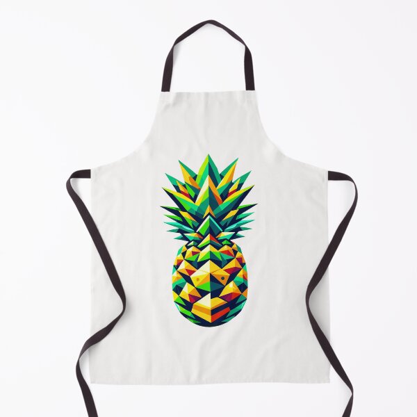 Item preview, Tropical Pineapple Geometry: Vivid Mosaic Art designed and sold by Amanda-S-Olsen.