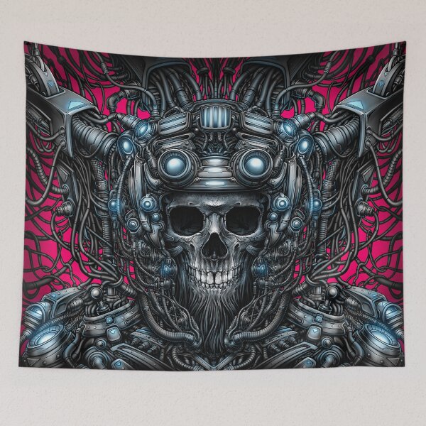 Item preview, Cyborg Skull designed and sold by Winya.