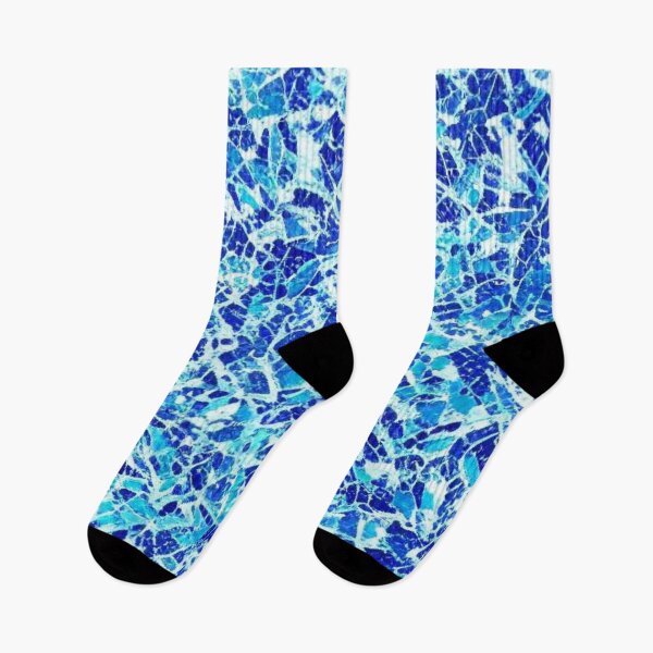 Item preview, Abstract Blue Shattered Glass Pattern designed and sold by calibrit.