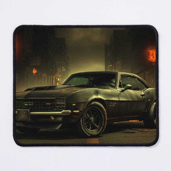 Item preview, Muscle Car Escaping an Ominous Dark Town designed and sold by TheDarkWardrobe.