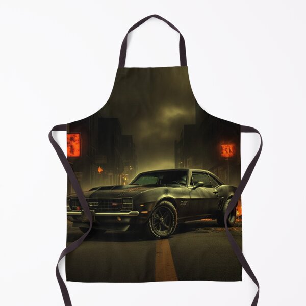 Item preview, Muscle Car Escaping an Ominous Dark Town designed and sold by TheDarkWardrobe.