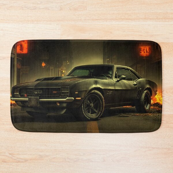 Item preview, Muscle Car Escaping an Ominous Dark Town designed and sold by TheDarkWardrobe.