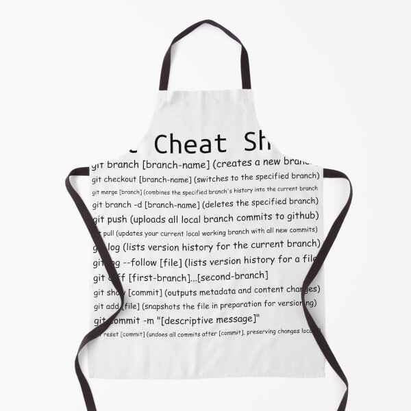 Item preview, Git Cheat Sheet designed and sold by Jackson-Will.