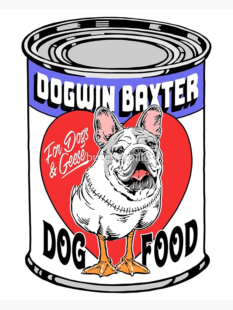 Dogwin Baxter Dog Food Poster