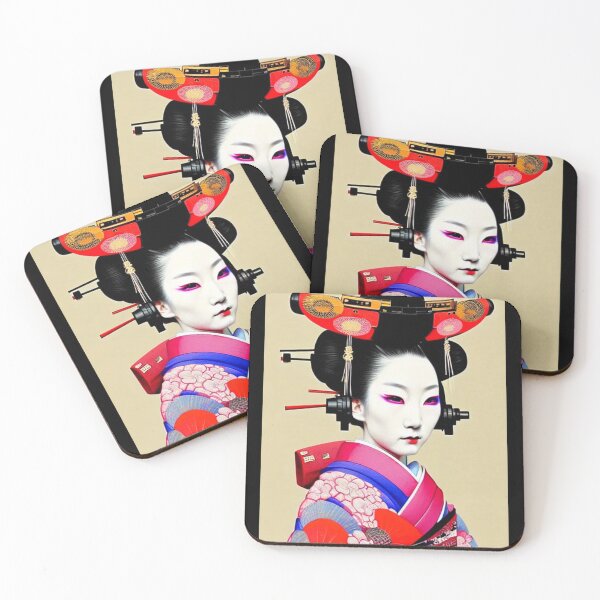 Item preview, Beautiful steampunk geisha designed and sold by JoyceWilli2024.