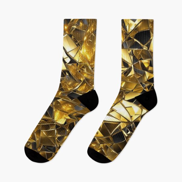 Item preview, Abstract Gold Shattered Glass Pattern designed and sold by calibrit.